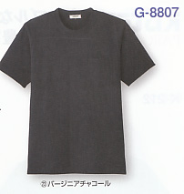 G8807半袖Tシャツ  ﾎﾟケ有り　CO-COS